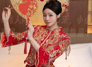 Xiuren秀人网 – 原图归来，小小白思宜的花嫁系列，心想着如果我也是个新娘，肯定手忙脚乱！