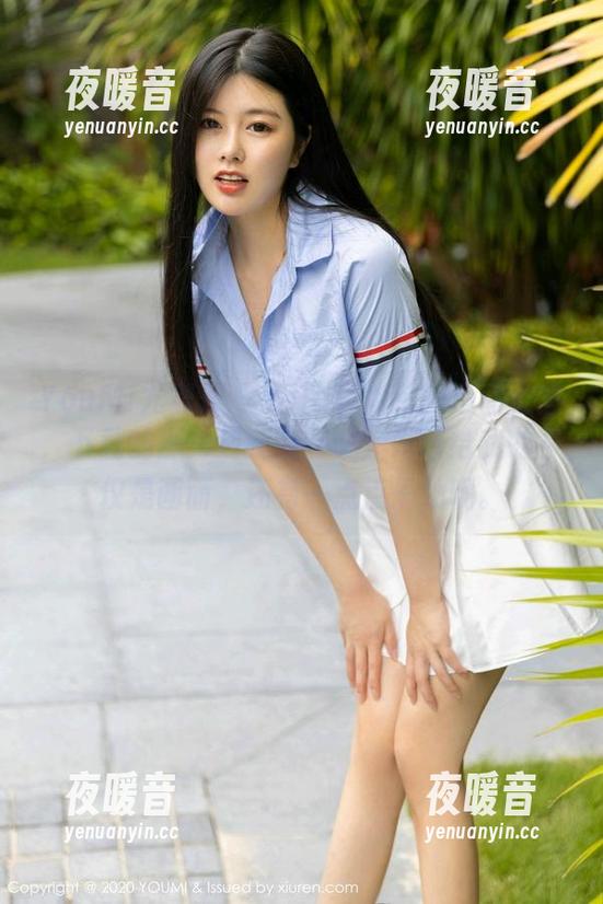 YouMi尤蜜荟 - Mila豆嘟嘟的运动全套，下载的那一刻我就在想：她带给我的不仅是画面，还有一点点干劲呢。
