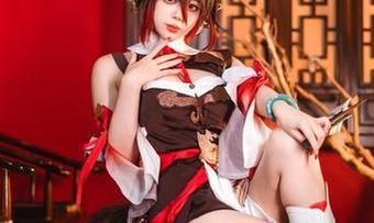 九言从不咕咕的长腿与红裙同框，下载那张图片的你，值得！