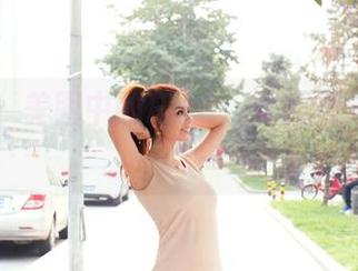 推女郎 – 美图中的Rita：体操服的自我放飞