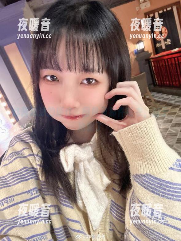 炸酱沐沐 炸酱沐沐的新作,图包里那件毛衣,过于抢眼了