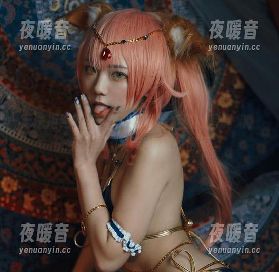 蓝小沂KiKi 无法拒绝的蓝小沂KiKi精选猫娘写真集,光看封面,心灵小鹿撞得慌。